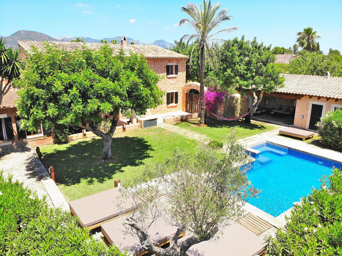 Finca traditionnelle 4 chambres, piscine et vue Serra Tramuntana - Photo 2