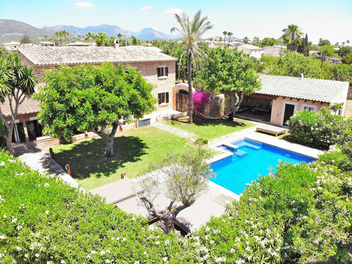 Finca traditionnelle 4 chambres, piscine et vue Serra Tramuntana - Photo 33