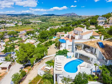 Villa Javier à Moraira, 4 chambres, piscine privée : photo 25