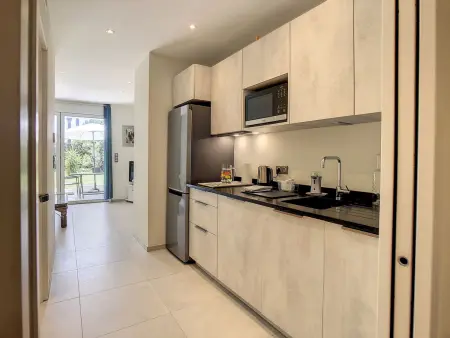 Appartement 1 chambre Croisette Cannes, terrasse 20 m² : photo 8