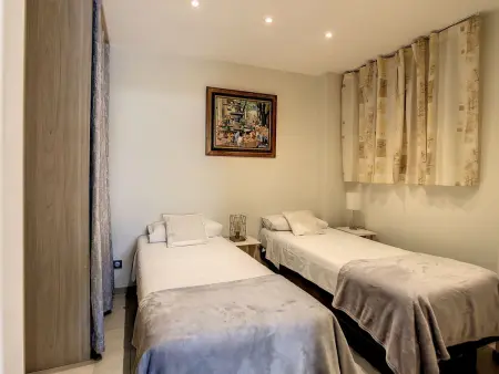 Appartement 1 chambre Croisette Cannes, terrasse 20 m² : photo 11