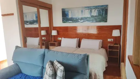 Location appartement à Güime, Studio moderne à Güime avec piscine partagée
