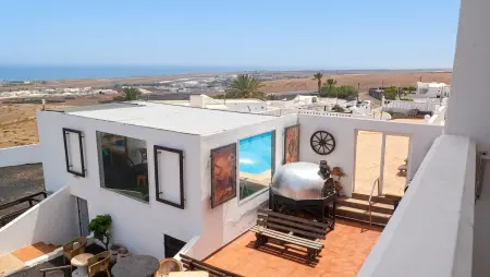 Studio moderne à Güime avec piscine partagée et entrée privée : photo 5