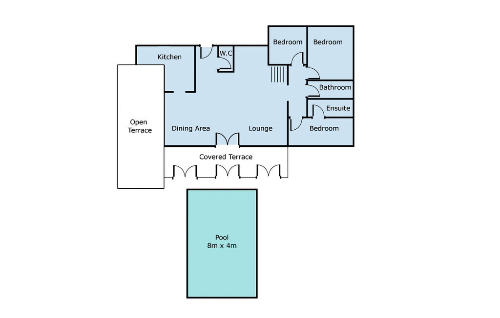 Maison 10 personnes avec piscine privée à Teulada - Photo 24
