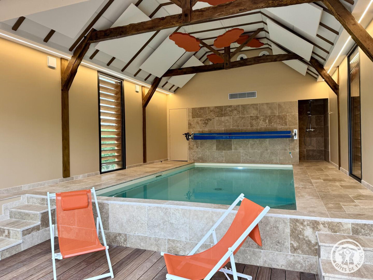 Le Pommier, duplex avec piscine chauffée couverte - Photo 2