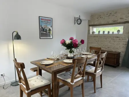 Gîte 6 pers. Courcôme : piscine, terrasse 70m², animaux OK : photo 9