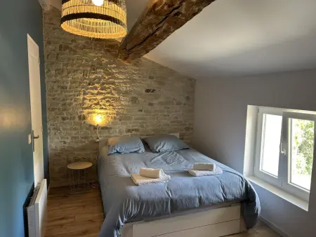 Gîte 6 pers. Courcôme : piscine, terrasse 70m², animaux OK : photo 14