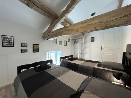 Gîte 6 pers. Courcôme : piscine, terrasse 70m², animaux OK : photo 23