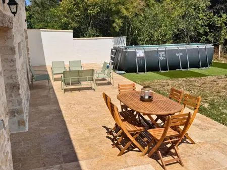 Gîte 6 pers. Courcôme : piscine, terrasse 70m², animaux OK : photo 27