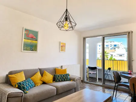 Location appartement à Hyères, Appartement charmant avec parking - 4 pers.