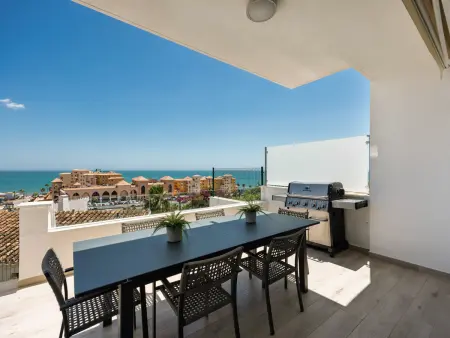 Maison 206 m² vue mer à Fuengirola, piscine collective : photo 19