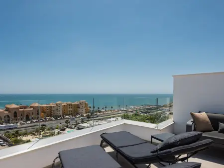 Maison 206 m² vue mer à Fuengirola, piscine collective : photo 21
