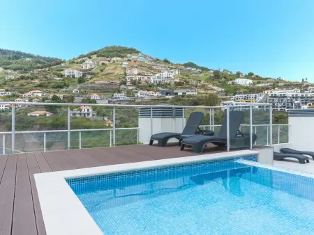 Location appartement à Caniço, Appartement avec piscine chauffée - 3 pers.