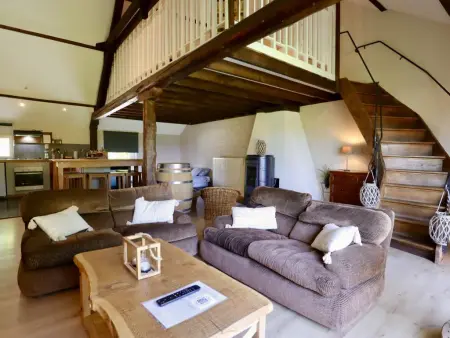 Baronheid, ancienne ferme rénovée à Francorchamps, 15 pers. : photo 4