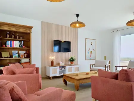 Les Agapanthes, maison 10 pers. avec vue mer à Saint Germain-sur-Ay : photo 3