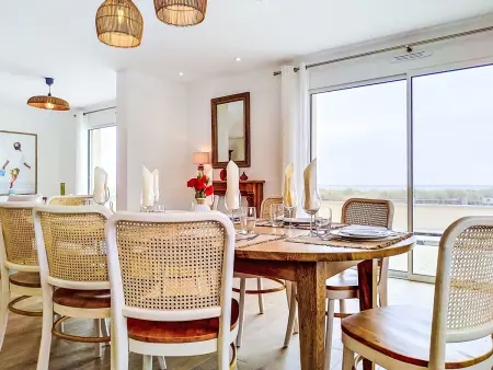 Les Agapanthes, maison 10 pers. avec vue mer à Saint Germain-sur-Ay : photo 18