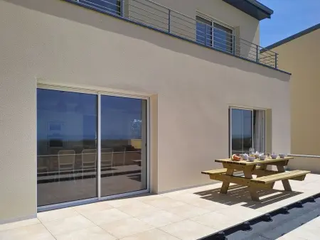 Les Agapanthes, maison 10 pers. avec vue mer à Saint Germain-sur-Ay : photo 45