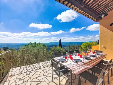 Maison La Baume – vue mer, piscine au sel, Le Tignet : photo 3