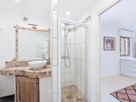 Maison La Baume – vue mer, piscine au sel, Le Tignet : photo 28