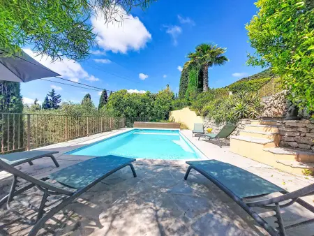 Maison La Baume – vue mer, piscine au sel, Le Tignet : photo 29