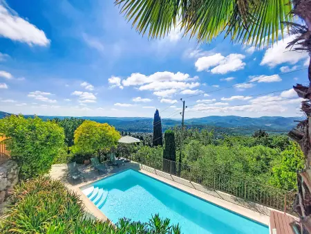 Maison La Baume – vue mer, piscine au sel, Le Tignet : photo 30