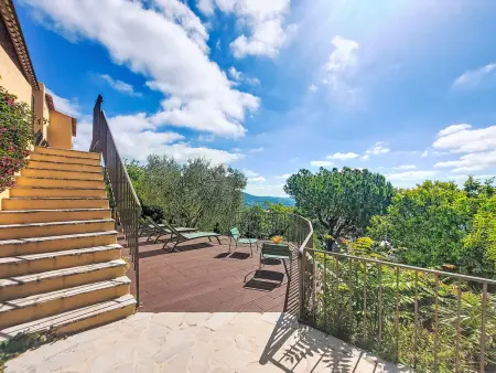 Maison La Baume – vue mer, piscine au sel, Le Tignet : photo 38