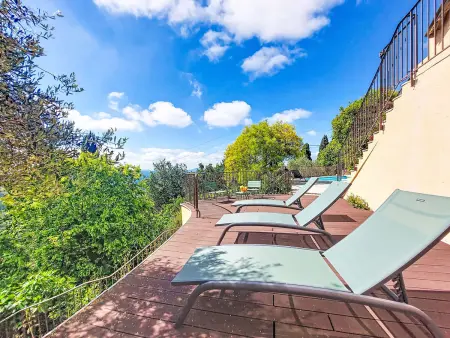 Maison La Baume – vue mer, piscine au sel, Le Tignet : photo 39