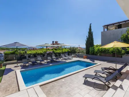 Villa Serenissima, 5 chambres avec piscine près de Medulin : photo 42