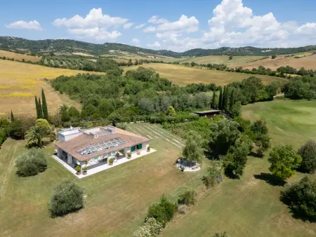 Villa La Sorgente à Saturnia, vue sur golf