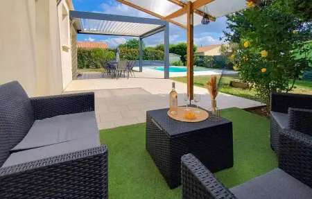 Maison avec piscine privée à Soubise, 6 pers. : photo 9
