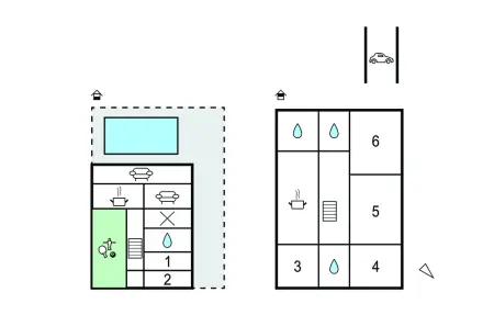 Maison 6 chambres avec piscine et jacuzzi à Sonnac : photo 22