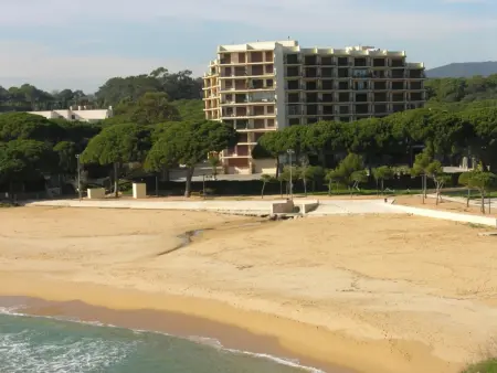 Studio vue mer 8ème étage - 20 m plage Fosca : photo 14