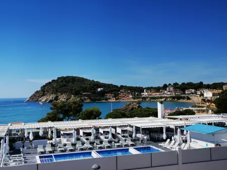 Location maison à Palamós, Maison bord de plage, vue mer - 10 pers.
