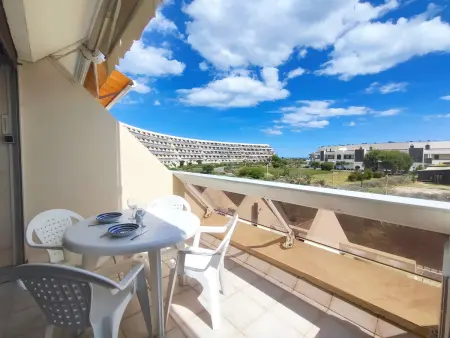 Studio climatisé terrasse sud - Cap d'Agde : photo 2