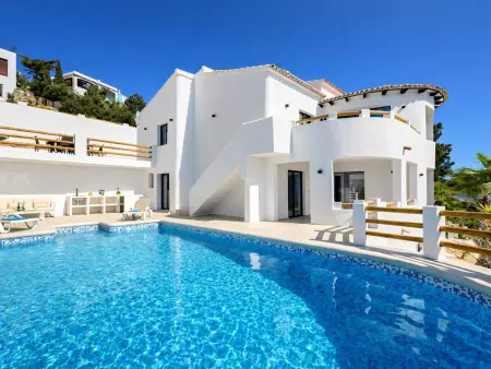 Villa moderne 5 ch, piscine privée, vue mer - Benitachell : photo 3