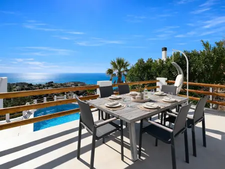 Villa moderne 5 ch, piscine privée, vue mer - Benitachell : photo 6
