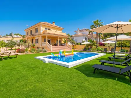 Location maison à Alhaurín de la Torre, Maison avec piscine et animaux OK - 8 pers.