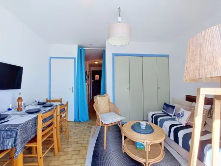 Les Palatines - Studio 27 m² balcon sud Saint Palais sur Mer : photo 4