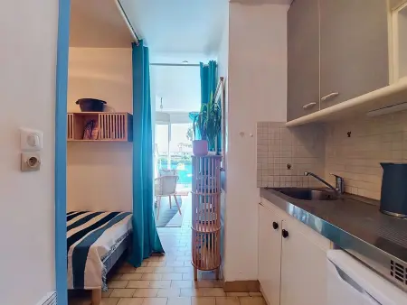 Les Palatines - Studio 27 m² balcon sud Saint Palais sur Mer : photo 11