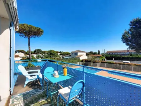Les Palatines - Studio 27 m² balcon sud Saint Palais sur Mer : photo 17