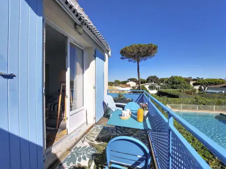 Les Palatines - Studio 27 m² balcon sud Saint Palais sur Mer : photo 18