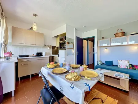 Studio 24 m² à 30 m de la plage, Port Camargue : photo 8