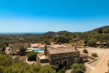 Can Roig de Na Llatzer : maison 8 pers, piscine & vue mer : photo 31