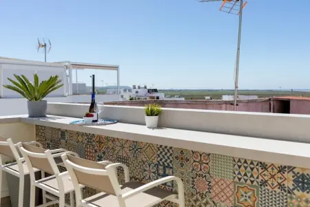 Location maison à Conil de la Frontera, Maison de vacances avec 3 chambres