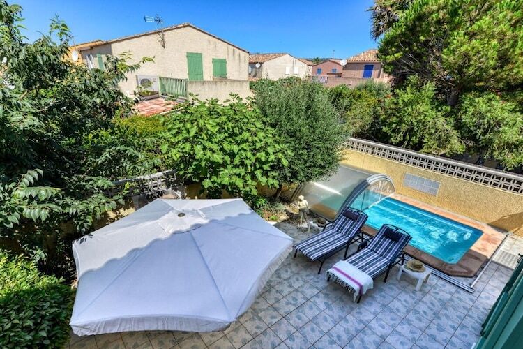 Maison 7 personnes avec piscine privée à Gruissan - Photo 21