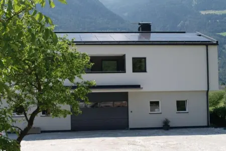 Maison Pia à Kastelbell, terrasse vue montagnes : photo 6