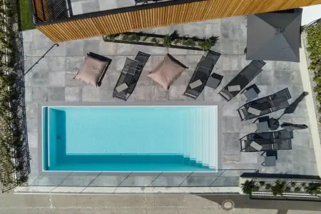 Köfele Lodge, maison 4 pers. avec piscine à Partschins : photo 4