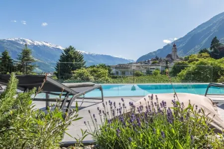 Köfele Lodge, maison 4 pers. avec piscine à Partschins : photo 6