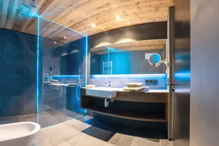 Köfele Lodge, maison 4 pers. avec piscine à Partschins : photo 12