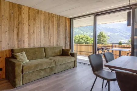 Köfele Lodge, maison 4 pers. avec piscine à Partschins : photo 13